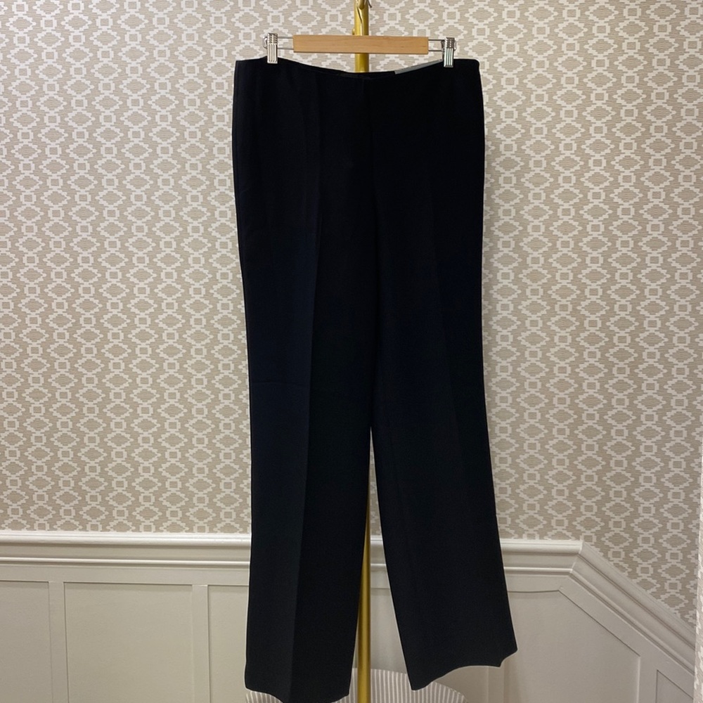 NWT.  Talbots crepe wide leg pant.